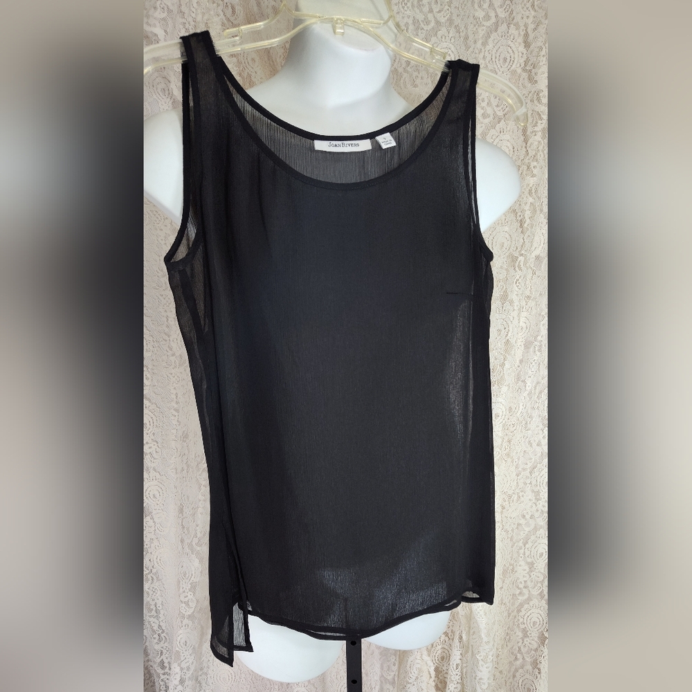 Joan River Dressy Sparkle Top NWOT - Picture 6 of 6